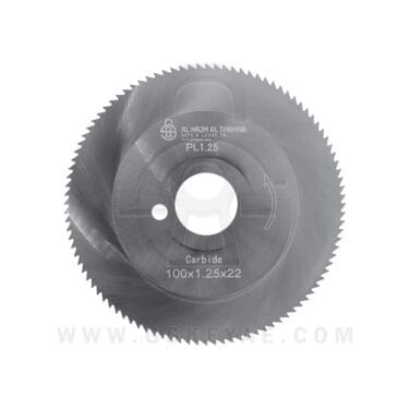 Flat Slotter Cutter Carbide Φ100X1.25XΦ22 1005 For SILCA IDEA SIGMA PRO 993 series Key Machine