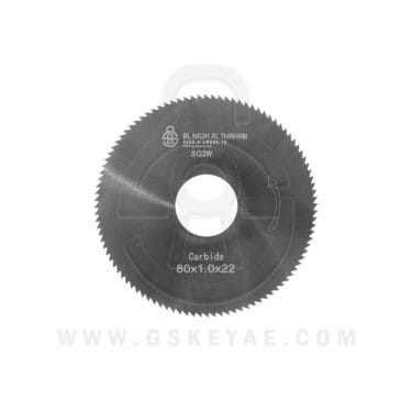 Flat Slotter Cutter Carbide Material Φ80X1.0XΦ22 1869 For SILCA DUO