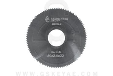 Flat Slotter Cutter Carbide Material Φ80X2.0XΦ22 3453 For SILCA TECH