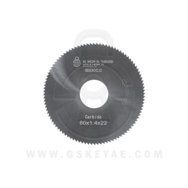 Flat Slotter Cutter Carbide Material φ80x1.4xφ22 742 For SILCA OPERA III/IV TARGA 2000
