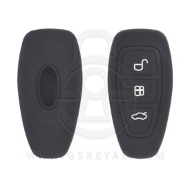 Ford Escape Focus Smart Remote Key Silicone Protective Cover Case 3 Button
