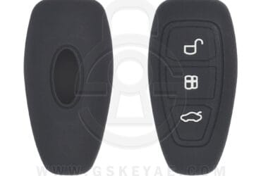 Ford Escape Focus Smart Remote Key Silicone Protective Cover Case 3 Button
