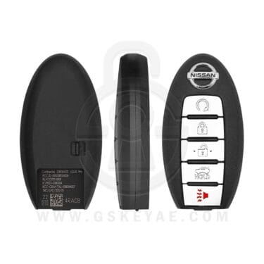 2016-2018 Genuine Nissan Altima Maxima Smart Key Remote 5 Button 433MHz KR5S180144014 285E3-4RA0B / 285E3-9NF5A