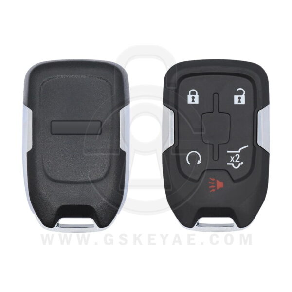 2015-2021 GMC Chevrolet Smart Key Remote Shell Case Cover 5 Button w/Start HU100 Blade for HYQ1EA