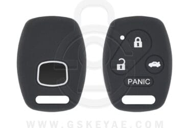 Honda Accord Civic Pilot CR-V Remote Head Key Silicone Protective Cover Case 4 Button