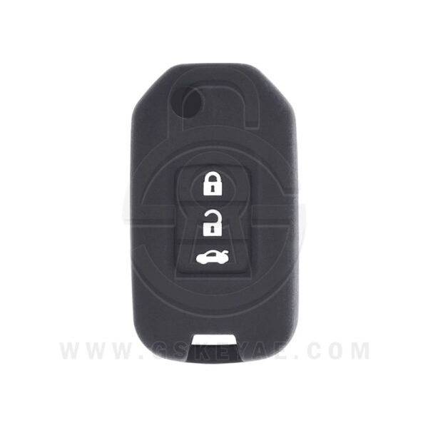 Honda Accord Flip Remote Key Silicone Cover Case 3 Button (1)