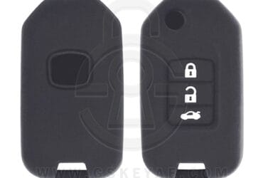 Honda Accord Flip Remote Key Silicone Cover Case 3 Button