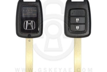 Clé télécommande avec tête d’origine Honda Civic Accord 2013-2014 2 boutons 433MHz HON66 HLIK6-1T