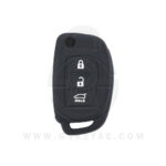 Hyundai Santa Fe Accent Flip Key Remote Silicone Cover Case 3 Button (1)