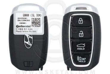 2018 Genuine Hyundai Grandeur Smart Key Remote 4 Button 433MHz Keyless Go 95440-G80004X (OEM)
