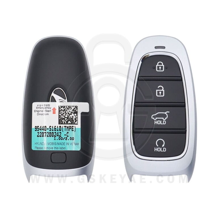 2022 Genuine Hyundai Santa Fe Smart Key Remote 4 Button 433MHz TQ8-FOB-4F26 95440-S1610 (OEM)