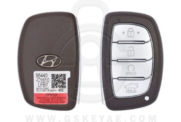 2018-2019 Hyundai Sonata Smart Key Remote 4 Button w/ Start 433MHz 95440-C1610 (OEM)