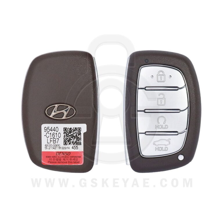 2018-2019 Hyundai Sonata Smart Key Remote 4 Button w/ Start 433MHz 95440-C1610 (OEM)