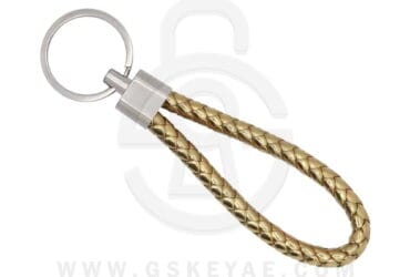 Key Chain keychain Key Ring Copper Leather Rope For Car Keys