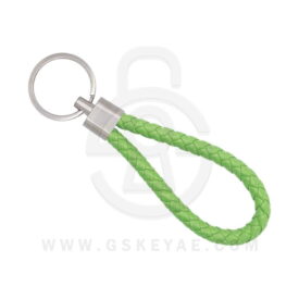 Key Chain Keychain Key Ring Leather Rope Light Green Color For Car Keys