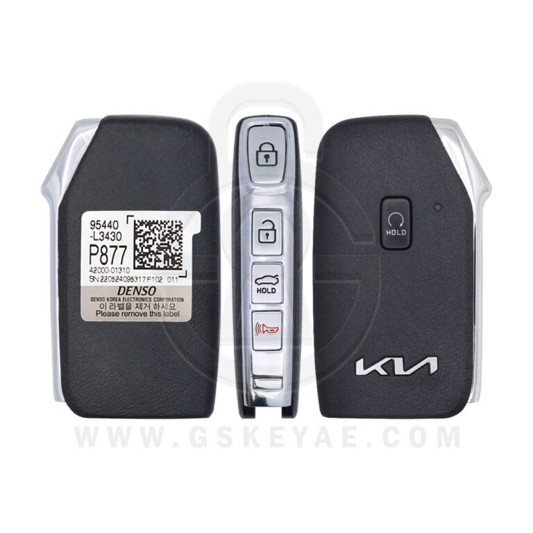 2020-2022 Genuine KIA K5 Smart Key Remote 5 Buttons 433MHz CQOFD00790 95440-L3430 (OEM)