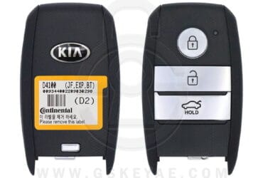 2016-2018 Genuine KIA Optima Smart Key Remote 3 Button 433MHz SY5JFFGE04 95440-D4100 (OEM)