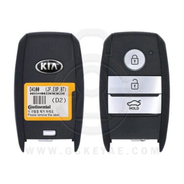 2016-2018 Genuine KIA Optima Smart Key Remote 3 Button 433MHz SY5JFFGE04 95440-D4100 (OEM)