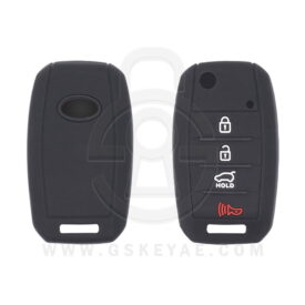 KIA Sportage Sorento Niro Flip Remote Key Silicone Protective Cover Case 4 Button