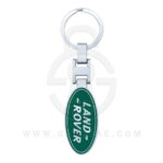 Land Rover Logo Car Key Metal Key Chain Keychain Key Ring Chrome Green Color