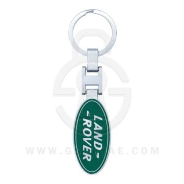 Land Rover Logo Car Key Metal Key Chain Keychain Key Ring Chrome Green Color