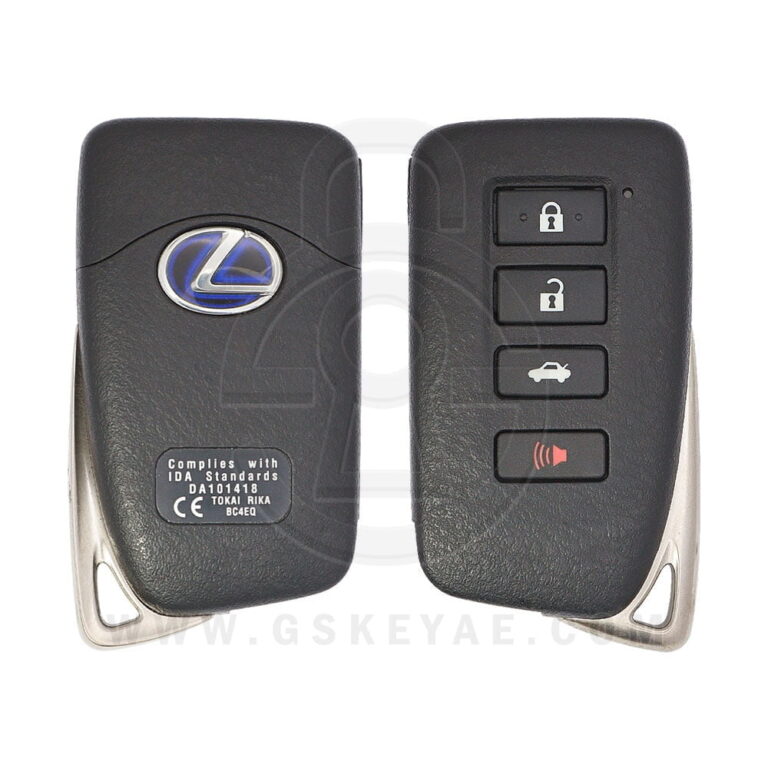 2013-2017 Lexus GS ES Smart Key Proximity Remote 4 Button 433MHz 89904-30K00 (OEM) USED