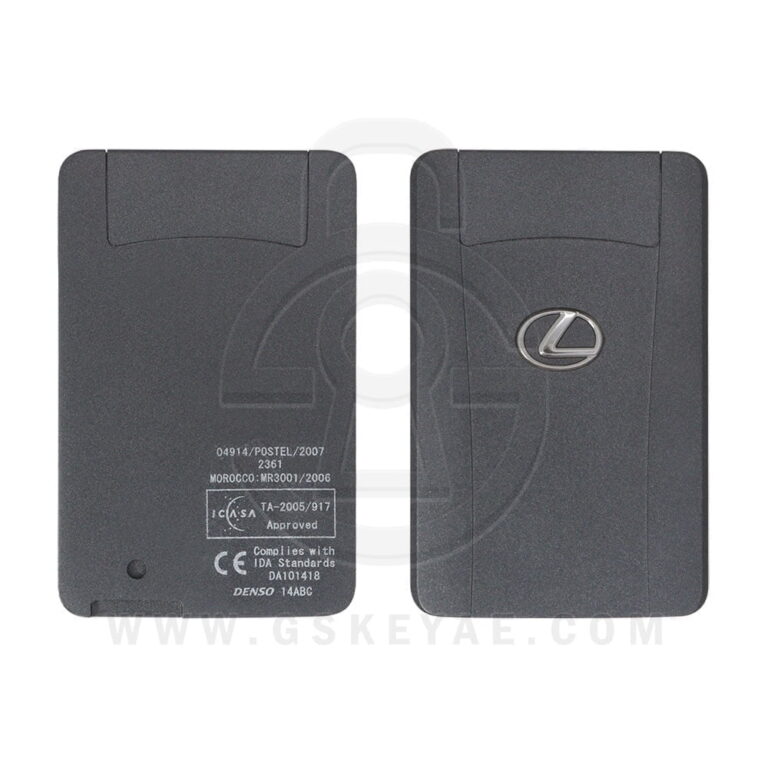 2006-2012 Genuine Lexus LS460 Smart Card Key Remote 433MHz 4D Chip 89904-50650 USED