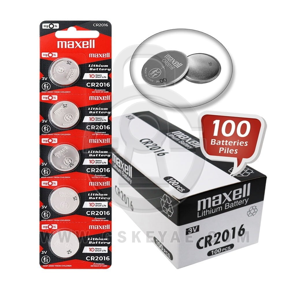 Maxell CR2016 3V Lithium Coin Battery 410 B&H Photo Video