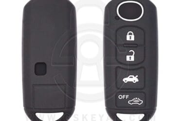 Mazda 3 Smart Remote Key Silicone Protective Cover Case 4 Button