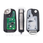 2016-2018 Original MG GT GS Flip Remote Key 3 Buttons 433MHz ID47 Chip HU66 Blade (1)