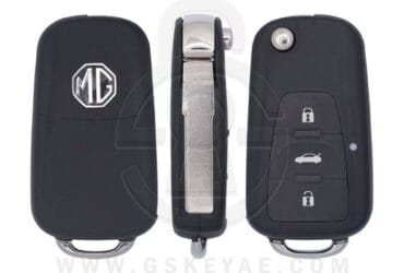 Clé télécommande rabattable originale MG GT GS 2016-2018 3 boutons 433MHz
