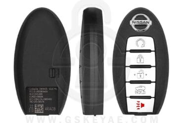 2016-2018 Genuine Nissan Altima Maxima Smart Key Remote 5 Buttons 433MHz 285E3-4RA0B (OEM)