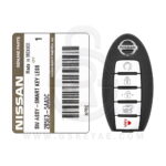 2014-2019 Nissan Murano Pathfinder Smart Key Remote 5 Button 433MHz KR5S180144014 285E3-5AA5C OEM (1)