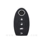 4 Button Silicone Cover Case Replacement For Nissan Patrol Armada Sunny Kicks Smart Key Remote