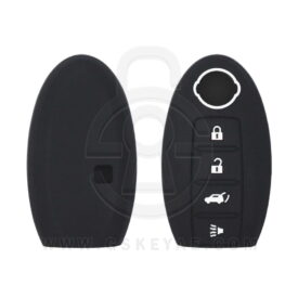 Nissan Patrol Armada Sunny Kicks Smart Key Remote Silicone Protective Cover Case 4 Button