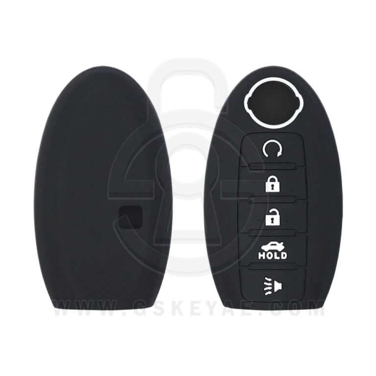 Nissan Altima Maxima Murano Rouge Smart Key Silicone Protective Cover Case 5 Button w/Start