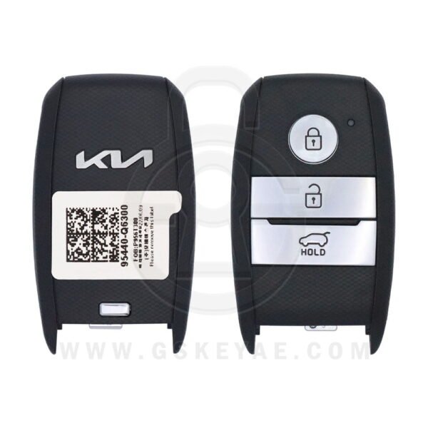 2021 Original KIA Seltos Smart Key Remote 3 Button 433MHz AES 6A Chip 95440-Q6300 OEM