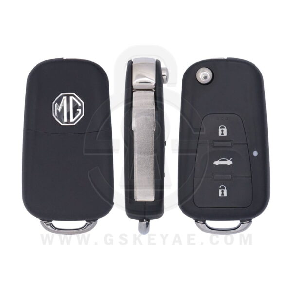 2016-2018 Original MG GT GS Flip Proximity Remote Key 3 Buttons 433MHz Keyless Go
