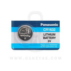 Panasonic CR1632 140mAh 3V Lithium (LiMnO2) Coin Cell Battery