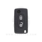 2 Button Silicone Cover Case Replacement For Peugeot 307 308 3008 5008 Flip Remote Key