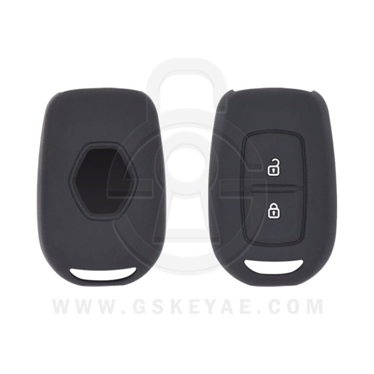 Renault Dacia Remote Head Key Silicone Protective Cover Case 2 Button