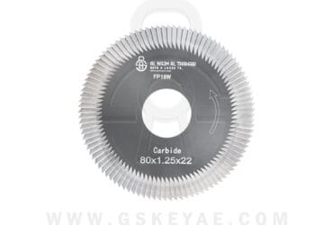 Side Milling Cutter Carbide Material Φ80X1.25XΦ22 1015 For KEYLINE 202 203 204