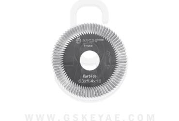 Side milling cutter φ63x1.4xφ16 756 For ECCO Combi 201 key cutting machine