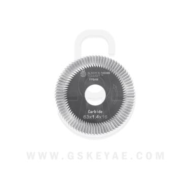 Side milling cutter φ63x1.4xφ16 756 For ECCO Combi 201 key cutting machine