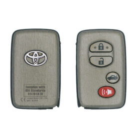 2007-2010 Genuine Toyota Aurion Smart Key Remote 4 Button 433MHz FCC ID 14AAC P/N 89904-33100 (OEM)