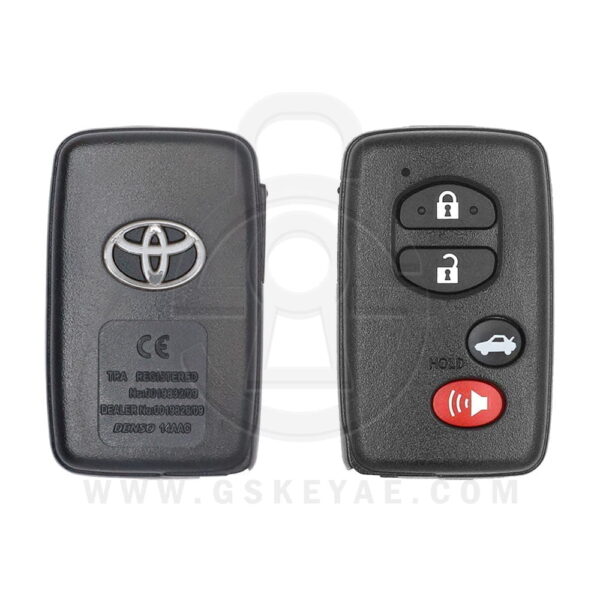 2011-2012 Genuine Toyota Avalon Smart Key Proximity Remote 4 Button 433MHz 89904-07071 OEM
