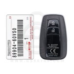 Genuine Toyota Land Cruiser Prado Smart Key Remote 2 Button 433MHz 89904-60V50 OEM