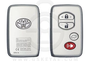 2013-2015 Genuine Toyota Land Cruiser Smart Key Remote 4 Button 433MHz 89904-60B01 (USED)