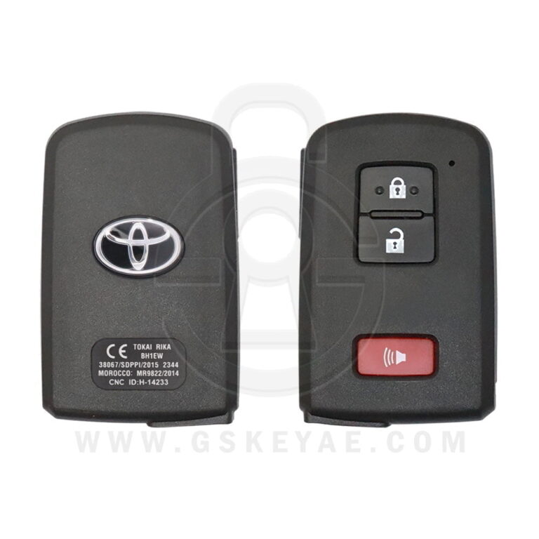 2016-2017 Genuine Toyota Land Cruiser Smart Key Remote 3 Button 433MHz 89904-60K30 (USED)