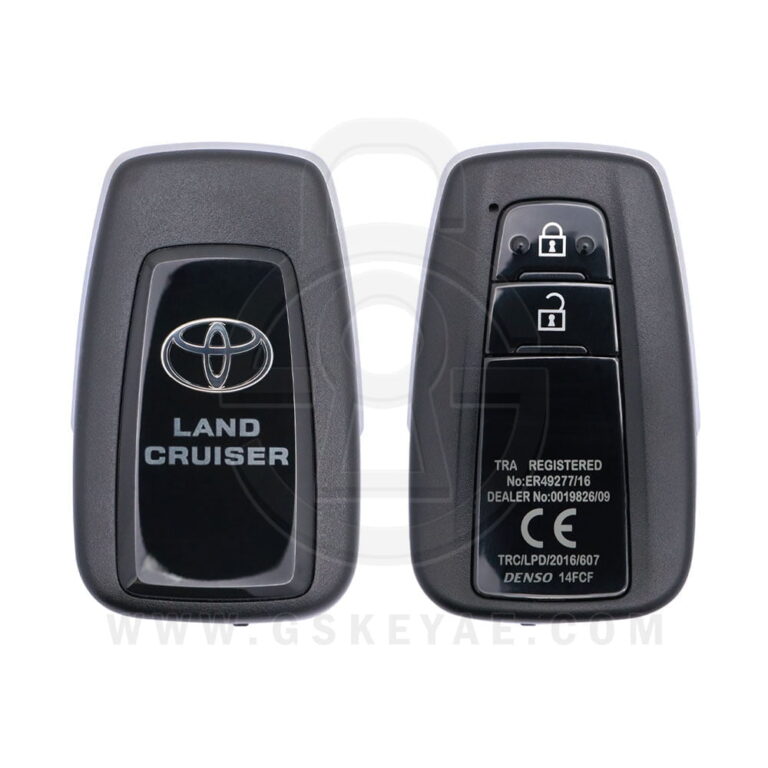2018-2019 Genuine Toyota Land Cruiser Prado Smart Key Remote 2 Button 433MHz 89904-60L70 (USED)
